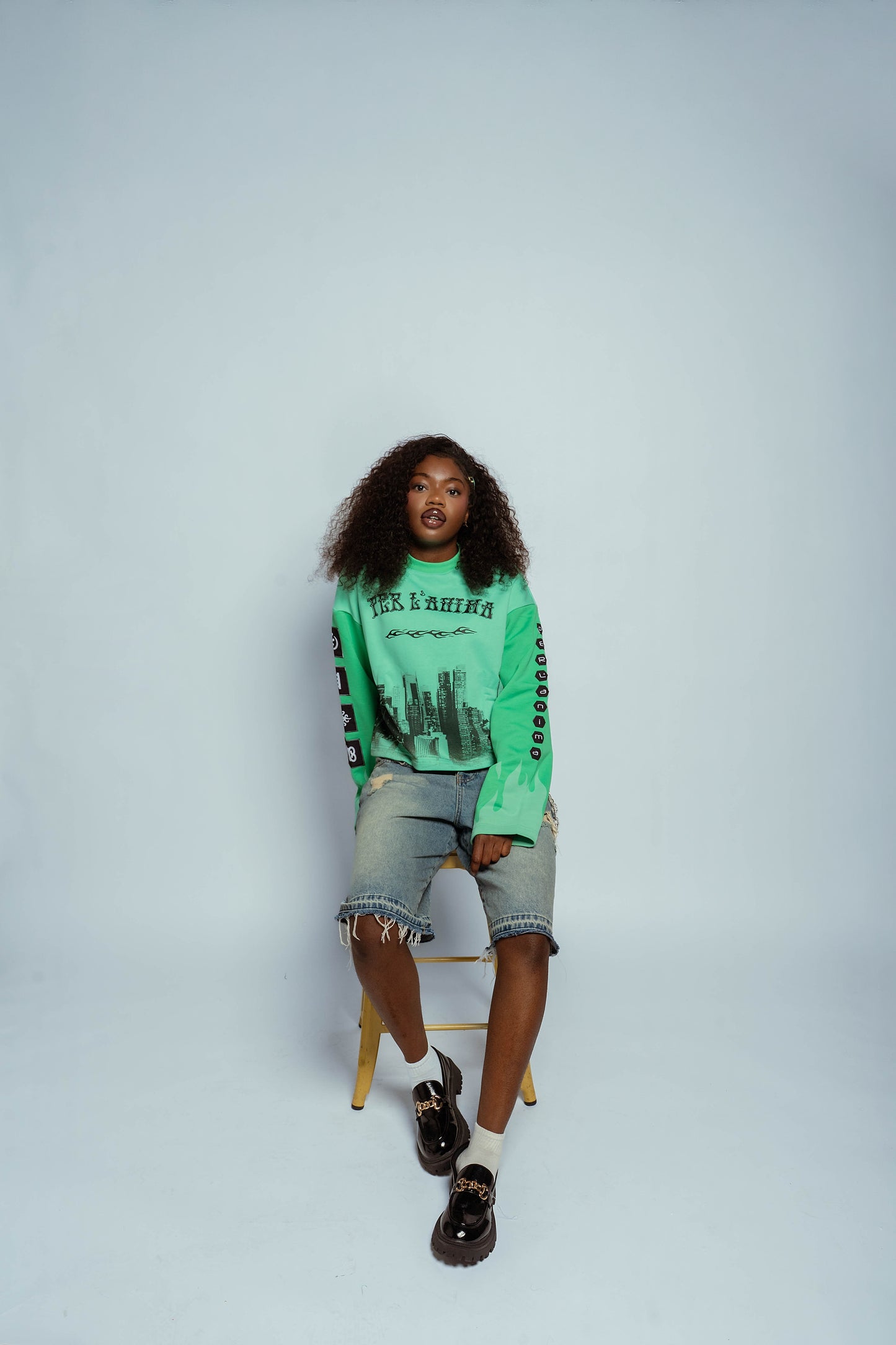 JACHIN — Cropped Long Sleeve