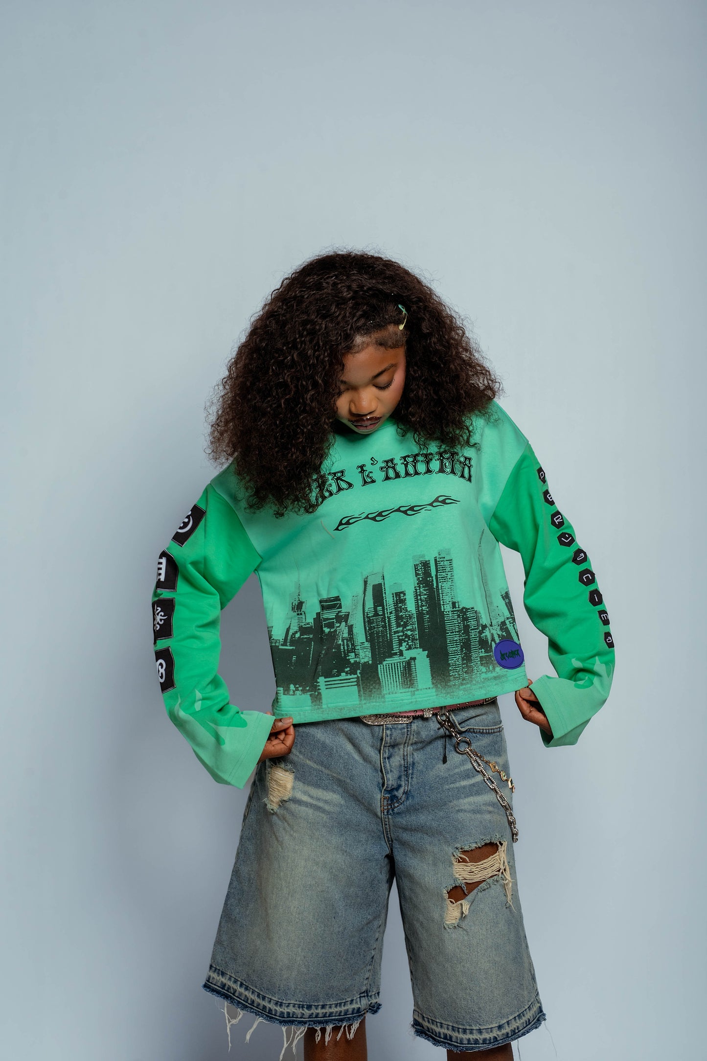 JACHIN — Cropped Long Sleeve